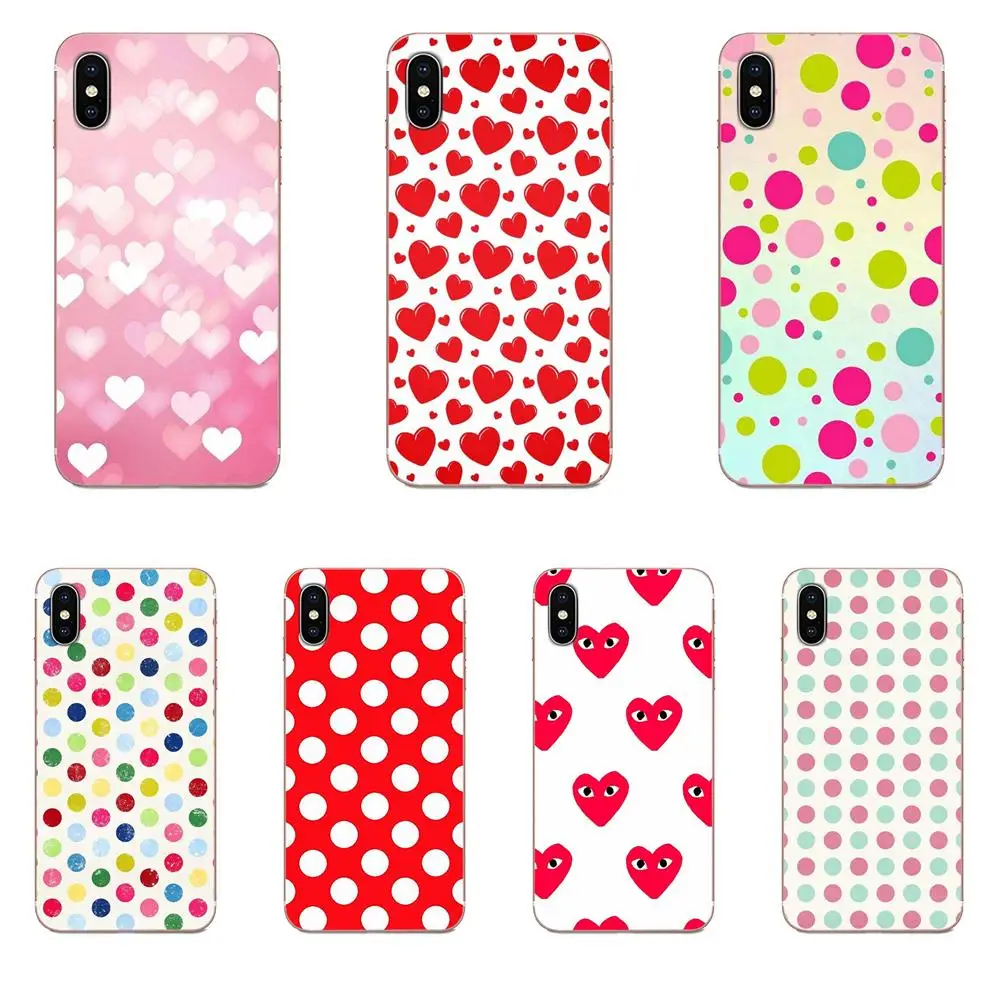 Мягкие чехлы в горошек для Galaxy J1 J2 J3 J330 J4 J5 J6 J7 J730 J8 2015 2016 2017 2018 mini Pro|Бамперы| |