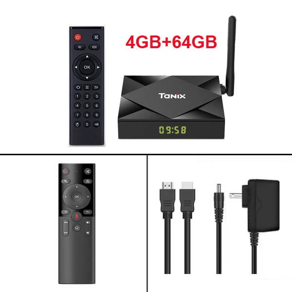 Предпродажа Tanix TX6S Android 10,0 tv Box Allwinner H616 4 Гб 64 Гб 2,4G 5G Wifi Bluetooth Youtube HDR Google Play 6K TX6 телеприставка - Цвет: 4GB 64GB H17D