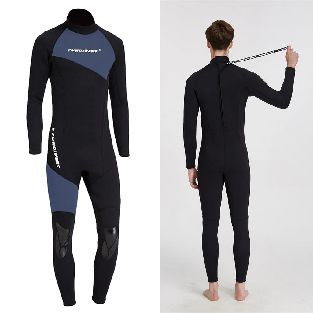 3mm Neoprene Long Sleeve Back Zip Diving Snorkeling Surfing Full Body Wetsuits Snorkeling Scuba One Piece Swimsuit Wet Suits 3mm Neoprene Long Sleeve Back Zip Diving Snorkeling Surfing Full Body Wetsuits Snorkeling Scuba One Piece Swimsuit Wet Suits