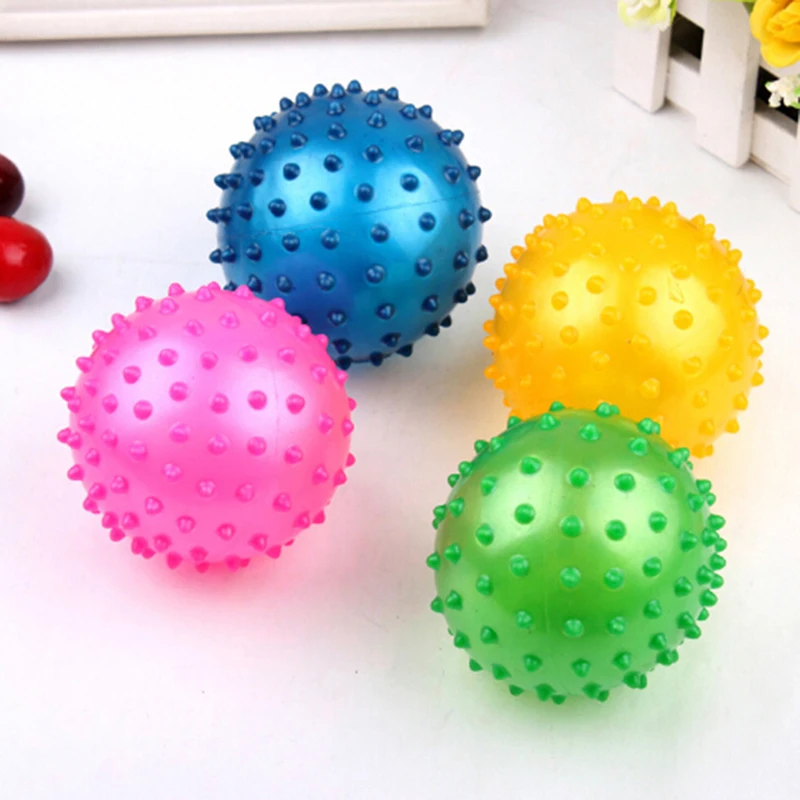 1pc Kids Inflatable Ball Rubber Toy Baby Outdoor Thorn Balloon Developmental Ball Outdoor Game Ball Children's Toy Color Random 34 1pc Kids Inflatable Ball Rubber Toy Baby Outdoor Thorn Balloon Developmental Ball Outdoor Game Ball Children's Toy Color Random