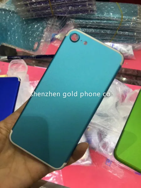 Для iphone 7 фиолетовый и оранжевый цвет корпуса 2 шт