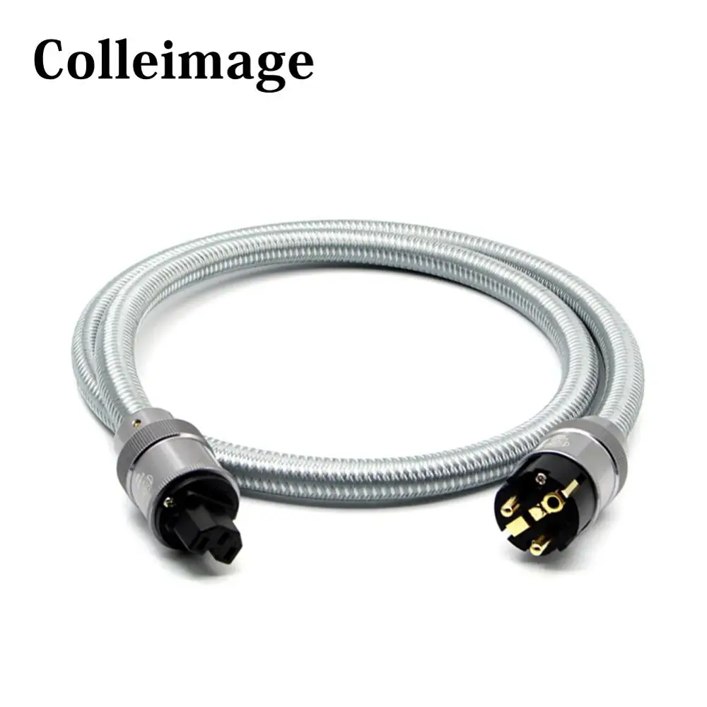 

Colleimage Hifi Audio Amplifier CD DVD Amplifier Multimedia Power Cord KRELL CRYO-156 EU Power Plug Audio EU AC Power Cord