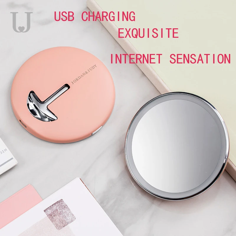 Jordanjudy интернет ощущение USB источник питания Led макияж зеркальная лампа со