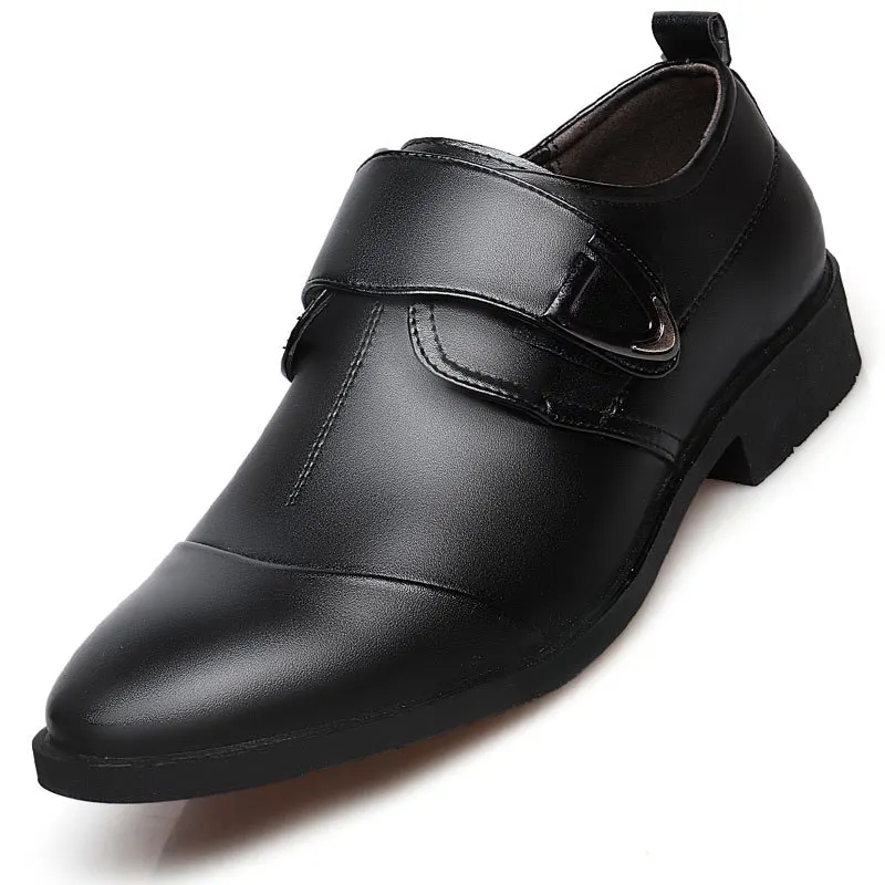 

Leather Business Men Dress Shoes Bullock casual shoes Flats