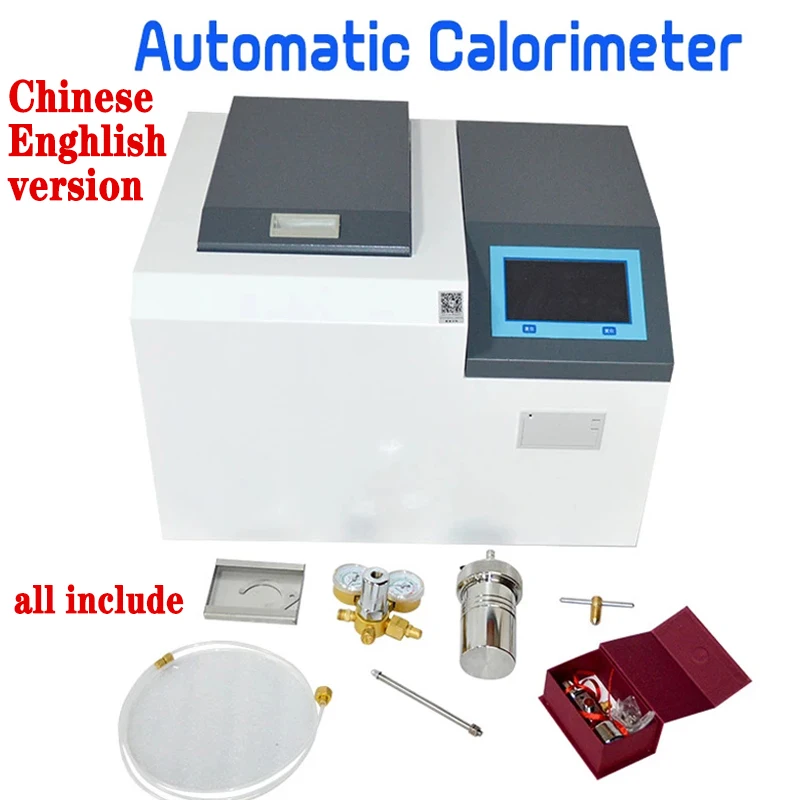 Enghlish Version Automatic Calorimeter Test Instrument For Kcal Coal Calorific Value Of Coal