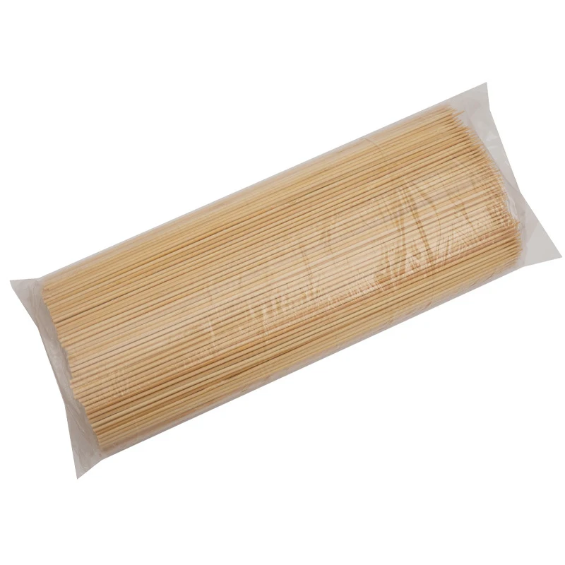 100PCS-Bamboo-Skewers-Natural-Disposable-Skewer-Sticks-Kebab-Skewers-for-Grill-Bamboo-Meat-Tool-Disposable-Long.jpg 100Db Bambusz Nyárs Természetes Eldobható Nyárspálcák Kebab A Grill Hús Szerszámhoz Hosszú Botok - Image 2