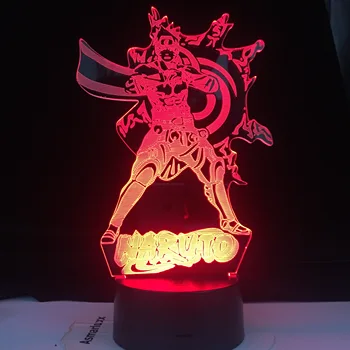 

Anime Naruto Uzumaki Led Night Light 7 Sasuke Kakashi Hatake Kids Night Light Itachi Uchiha 3d Lamp Child Xmas Gift