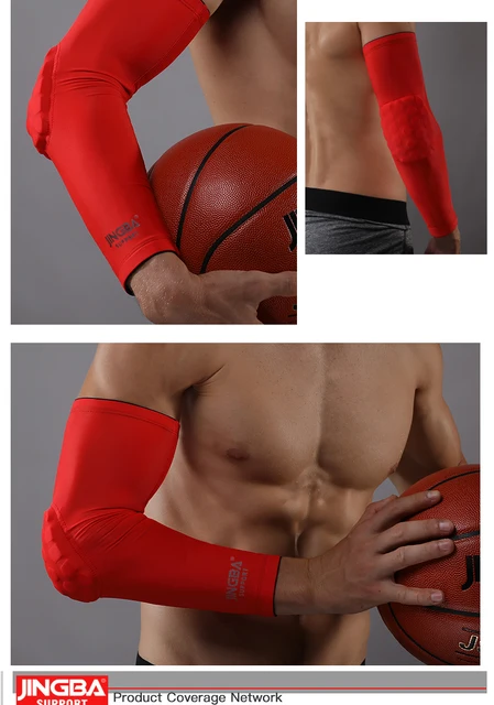 JINGBA – genouillères élastiques en lycra pour le Basketball, 1 pièce,  protège-genoux, genouillère de volley-ball - AliExpress