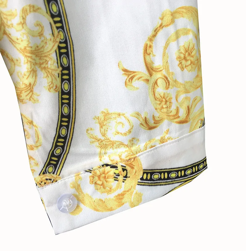 hot sales lion digital printing dress long-sleeved shirts African women's clothing out monarch