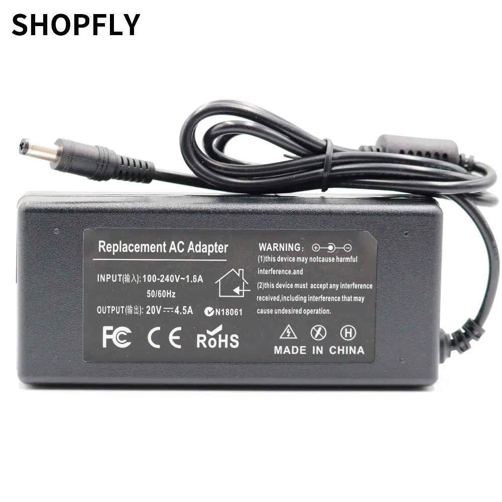 Блок питания для ноутбука Lenovo IDEAPAD B560 B570 B580 B940 E46A G455 G460 G460A G465 20 в 4.5A 5 5*2 мм |