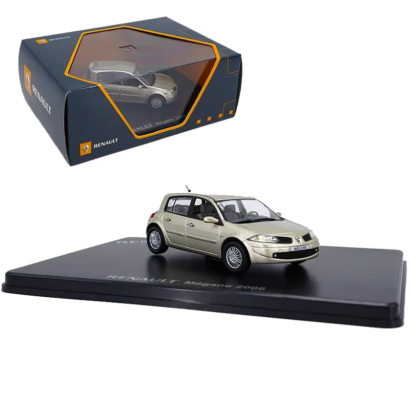 1/43 2006 Renault Megane хэтчбек литая модель автомобиля Модель автомобиля металлическая модель движения художественная коллекция детский подарок шоу