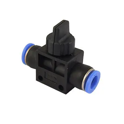 

5 Pcs 8mm One Touch Tube Pneumatic Hand Control Valve