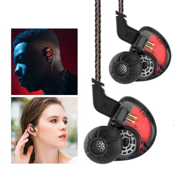 

KZ ES4 3.5mm Wired In Ear Headset Earphones Sports HIFI Bass General TRN KZ ZST ZSN PRO AS10 ZS10 PRO CCA C10 Earbuds for Music