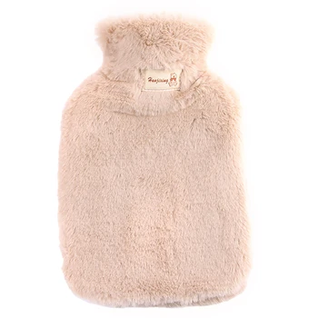 

800ml With Cover Warm Winter Cute Leakproof Reusable Hot Water Bottle PVC Pain Relief Portable Large Capacity Home Office Soft
