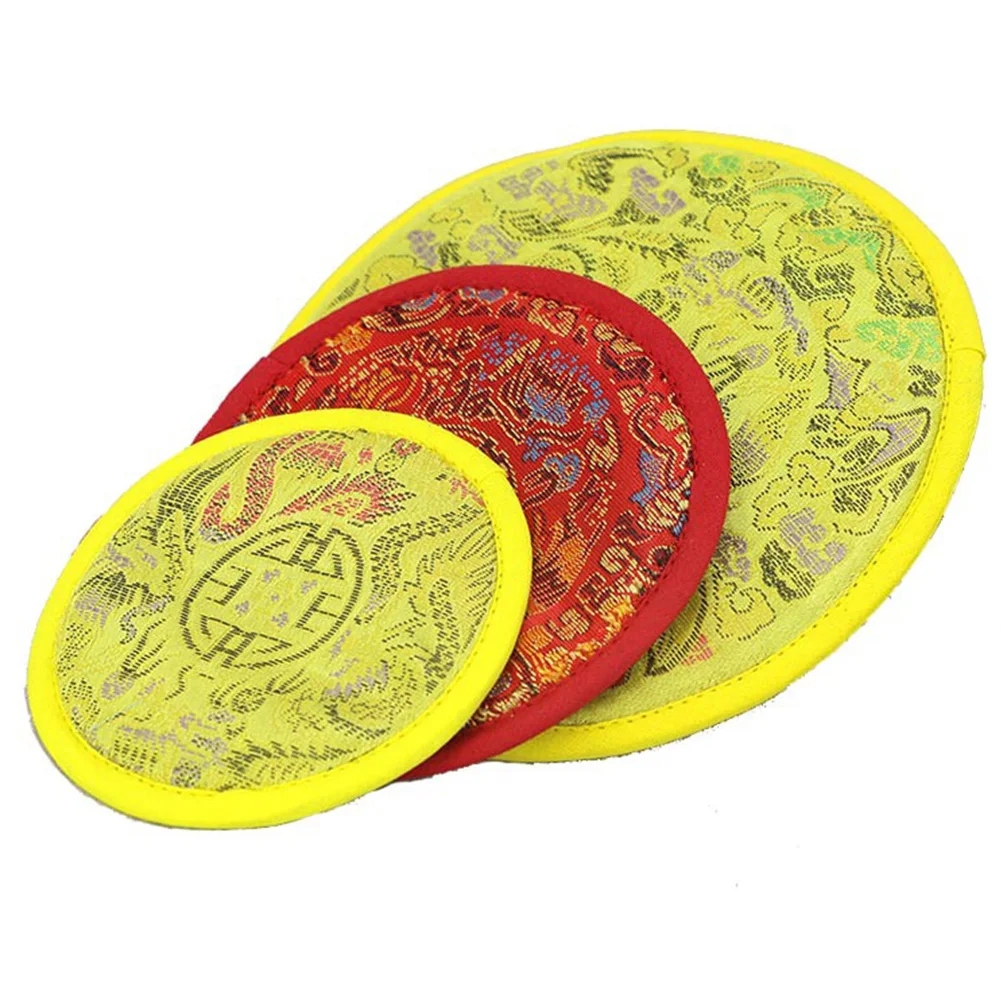Thick Yoga Non-Slip Decorative Multifunctional Singing Bowl Mat Tibetan Meditation Handcraft Cup Pad Accessories Tea Pot Home