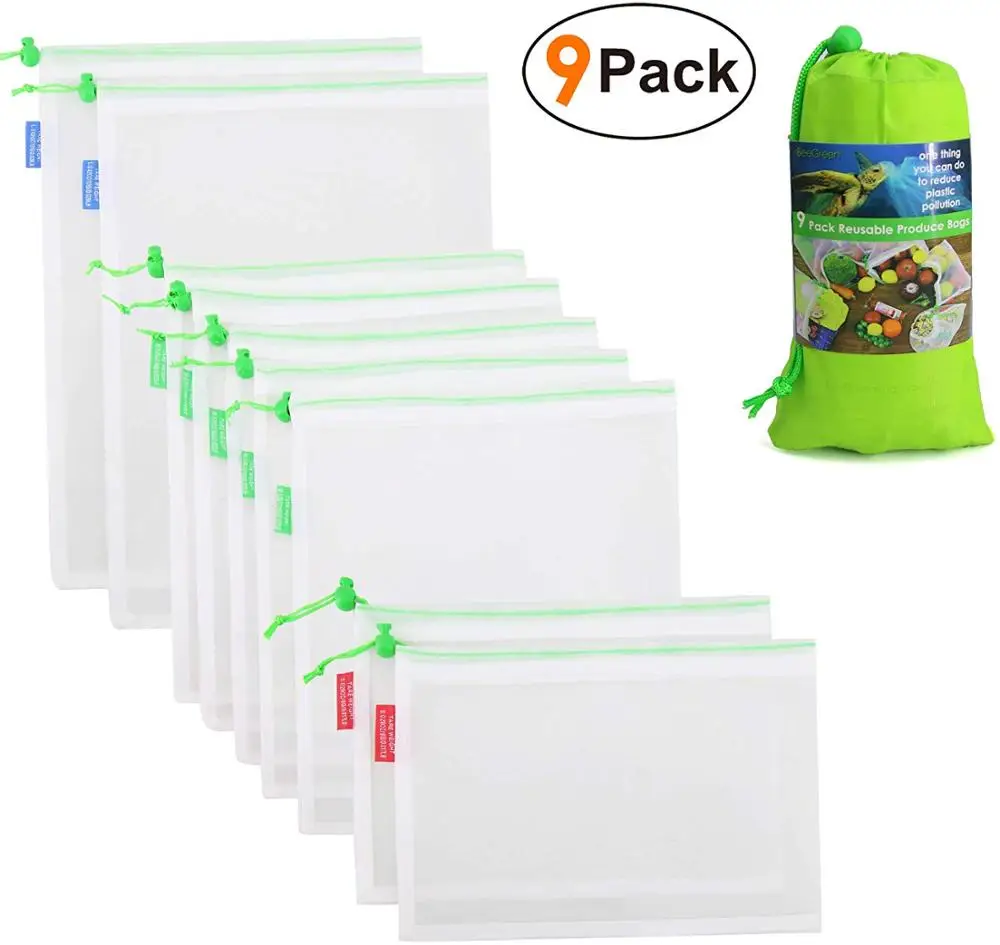 Сумки с логотипом на заказ, сумки, моющиеся, безопасные, экологически чистые, нулевые отходы, прозрачные сетчатые сумки для продуктов