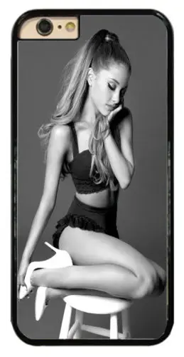 Чехол для телефона KETAOTAO Celebrity Singer Actress Ariana Grande s для iPhone 4S SE 5 5C 5S 6S 7 8 Plus X чехол из мягкого ТПУ резины и силикона - Цвет: Бежевый