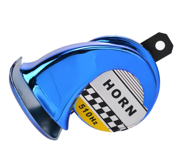 5 Kinds of Colour Motorcycle Modification Snail Horns High and Low Dual Tone Horn Speaker 12v