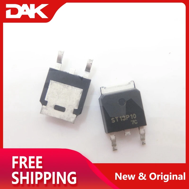 10 шт. ST13P10 TO-252 P канал расширенный режим MOSFET IC чип