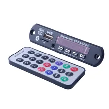 Цветной экран Bluetooth 5,0 MP3 декодер Функциональная плата MP3 кардридер записывающая плата модуль аудио аксессуары с fm-радио