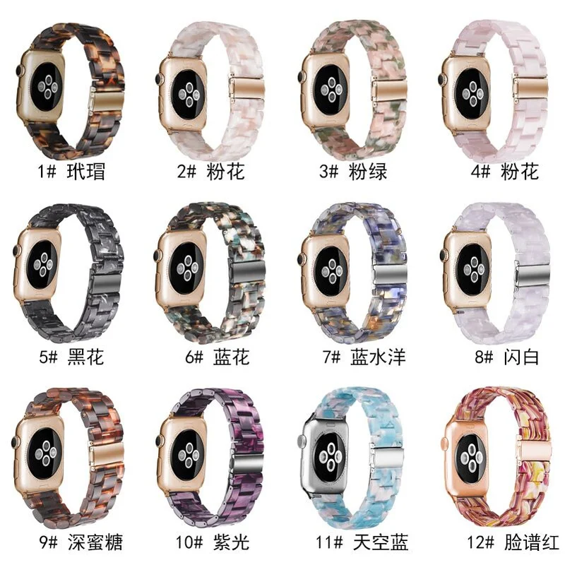 Ремешок для наручных часов Apple Watch серии 3/2/1 38 мм 42 мм модный Каучуковый Ремень сменный ремешок для наручных часов iwatch серии 4 40 мм, длина-44 мм, ремешок для часов, 44 мм