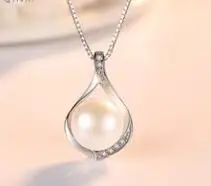 

T716 925 Silver Personalized necklace For Women Cubic Zirconia Stone necklace