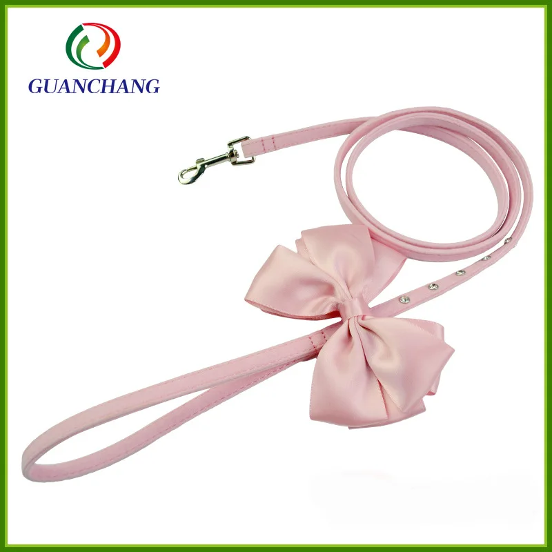 

Pet Supplies Dog Drawstring Bow Pet Dog Hand Holding Rope Girly Series Bow Pet Collar