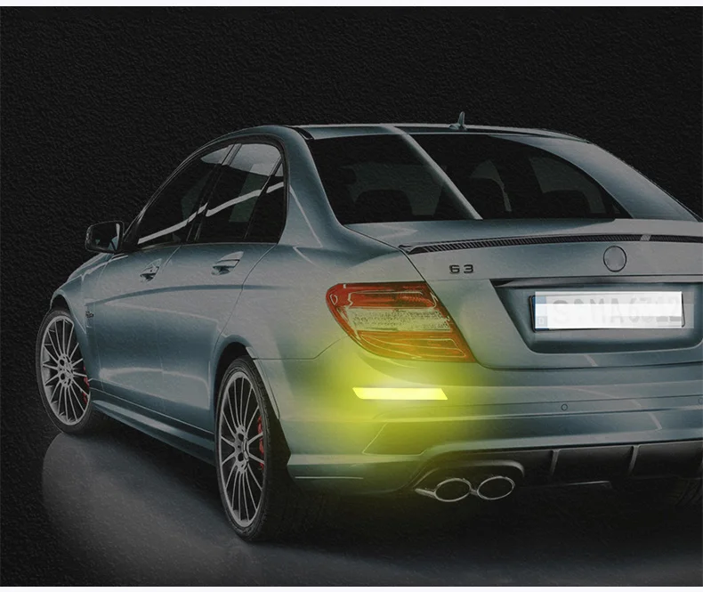 4Pcs Reflektierende Aufkleber Auto Tür Aufkleber Rot Reflektierende Band Auto Aufkleber Warnung Reflektor Auto Dekorieren Auto Zubehör – Detail 2