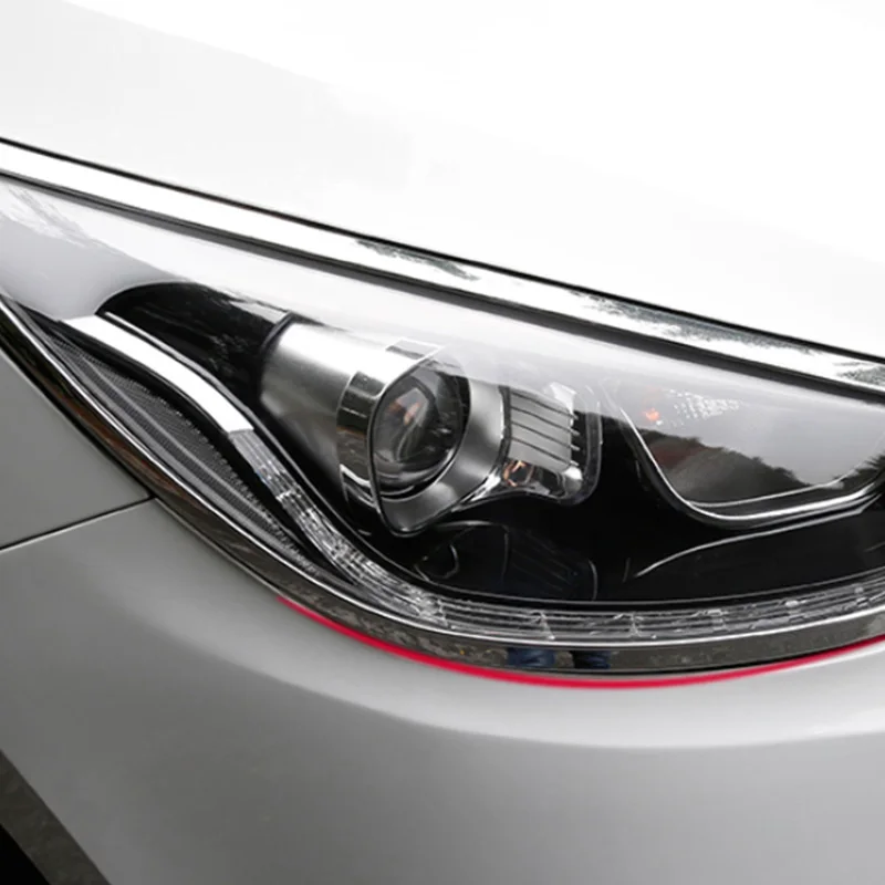 Для hyundai Tucson IX35 внешний ABS хромированный передний светильник, налобный светильник, аксессуары для автомобиля
