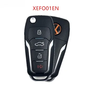 

RIOOAK 10pcs/lot Xhorse Universal 4 Buttons Wire/Super Remote Car Key for Ford VVDI2 MINI Programmer VVDI Key Tool