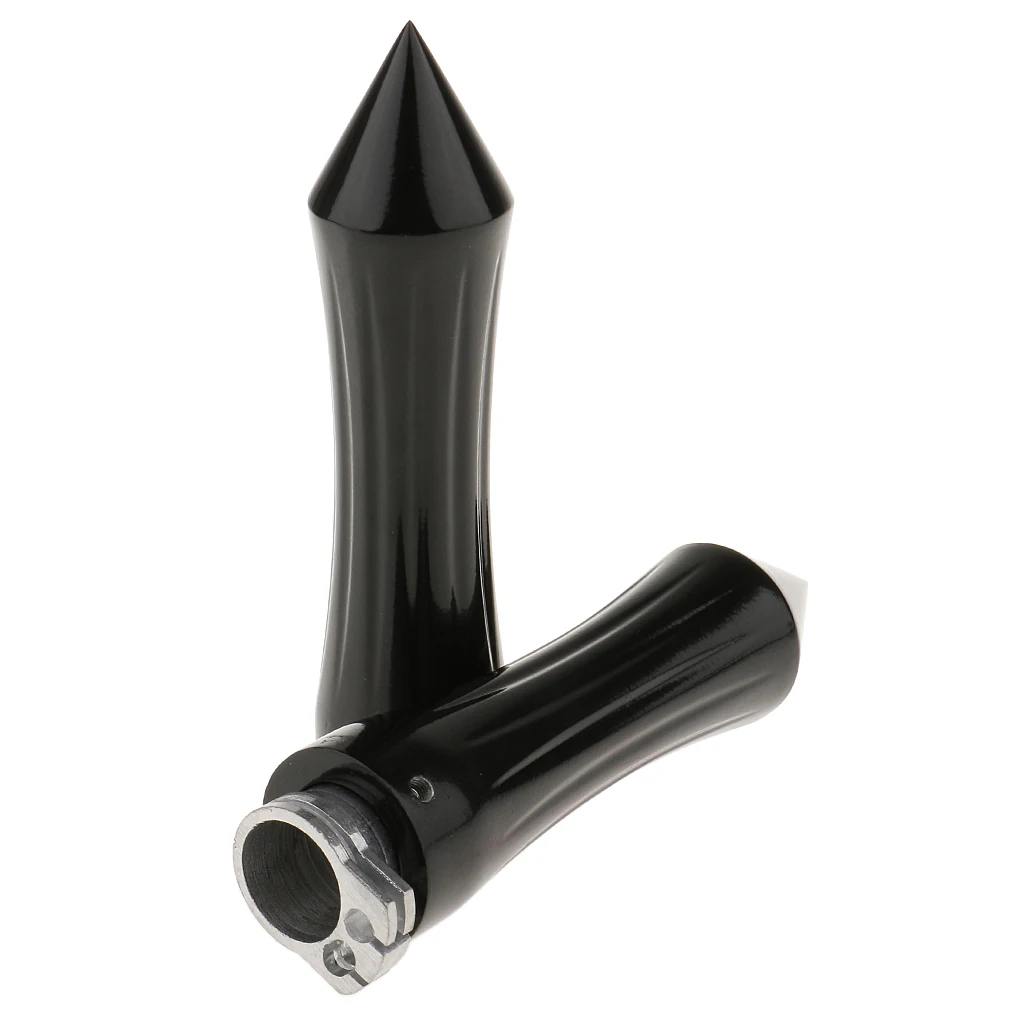 7/" мотоцикл шип хром Алюминиевый руль ручки для 22 см