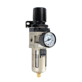 

1 AW5000 1G interface normal and automatic drain air filter valve trap pressure gauge compressor pressure reducing valve