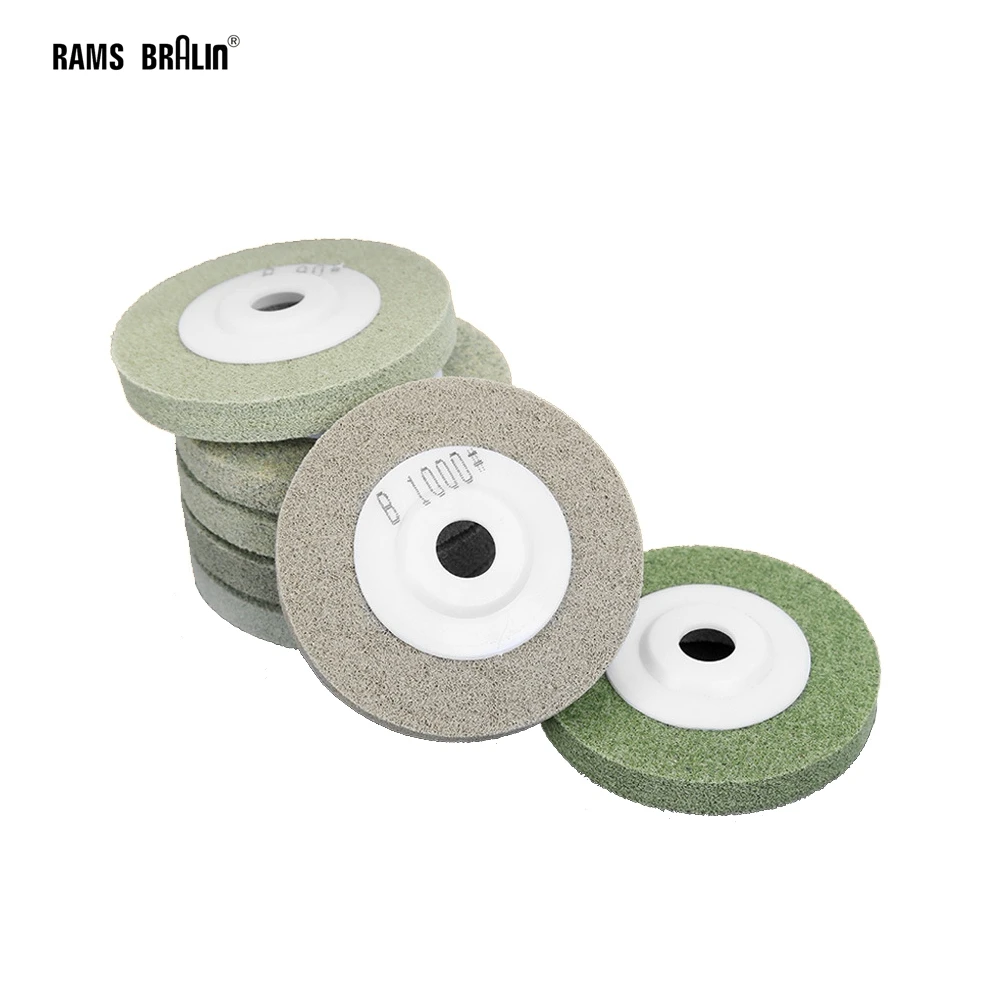 Disque de polissage diamant 14 pièces tampons de polissage marbre 100mm diamant  polissage pads pour granit pierre béton carrelage 50#-8000# disque polissage  pour meuleuse : : Bricolage