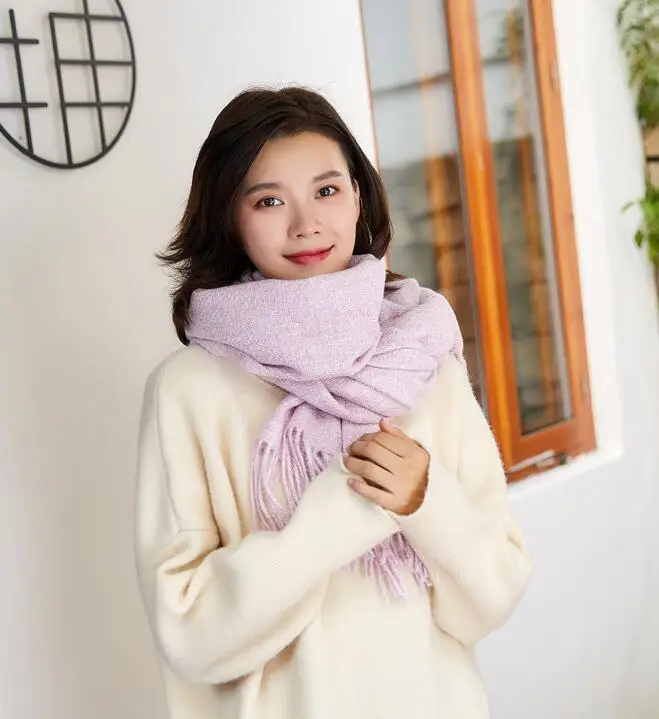 

New JZS cashmere scarf in autumn and winter