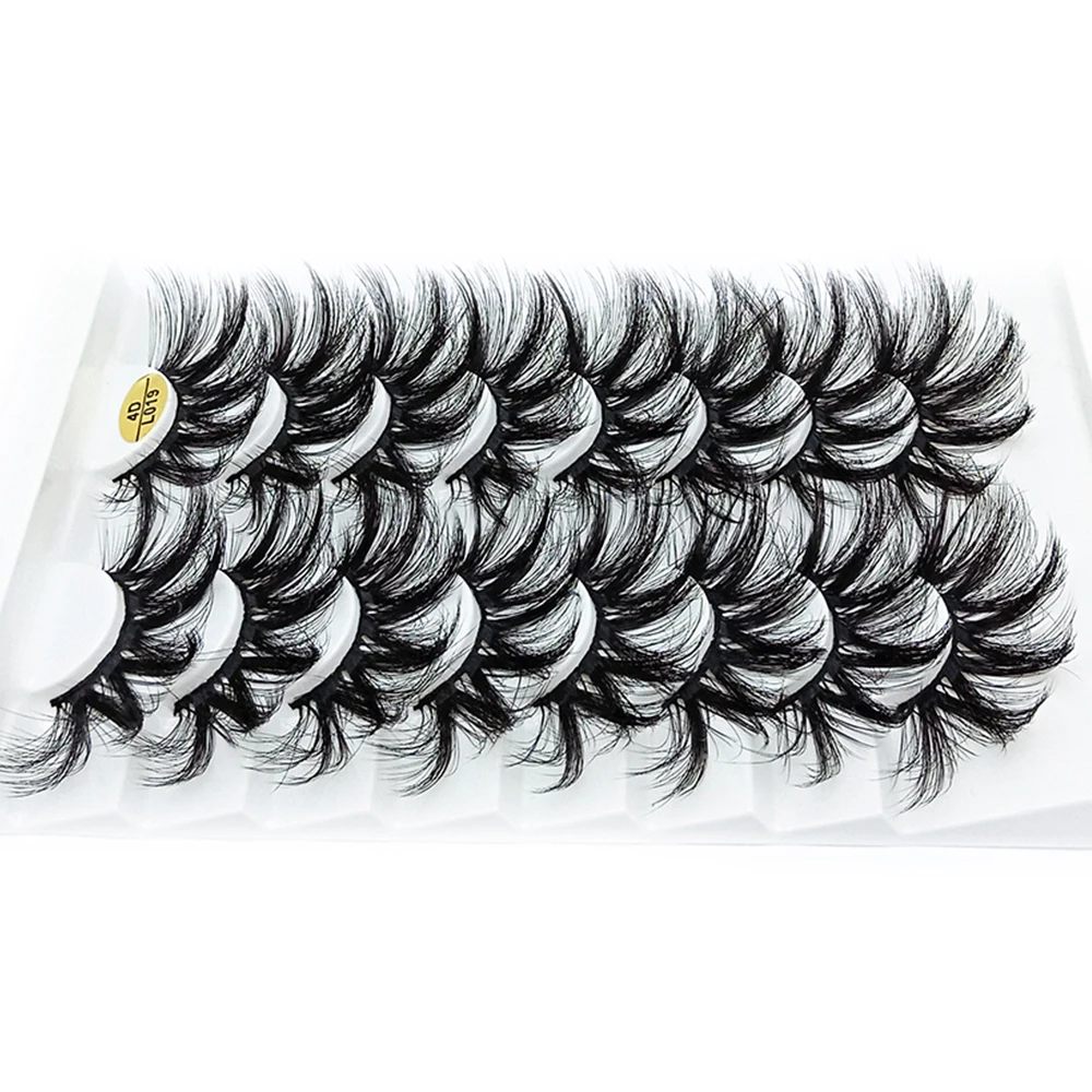 25mm 4D Mink False Eyelashes 8 Pairs