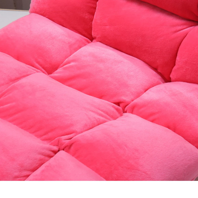 Folding Lazy Lounger Sofa Tatami Adjustable Lounge Chair Floor Balcony Bay Window Leisure Legless Small Sofa Bed Back Chair