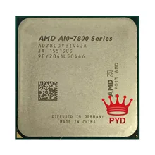 Processador para cpu quad-core amd flash a10 7800 3.5ghz, soquete fm2 +