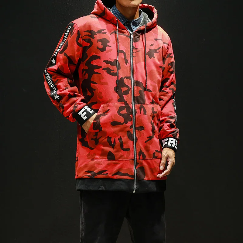 Прямая поставка мужские повседневные мешковатые куртки с капюшоном 2019 осенние