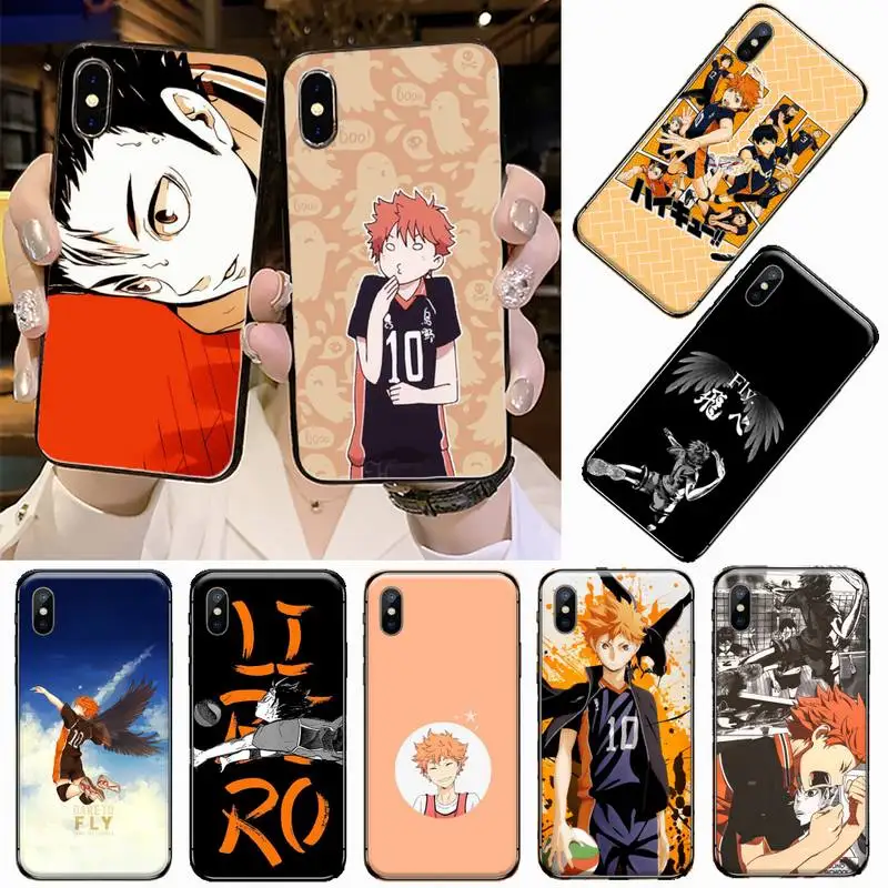 Чехол для телефона с рисунком волейбола из японского Аниме Haikyuu чехол iphone 5 5s 5c se 6