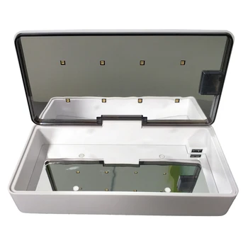 

Tube & LED UV Sterilizer Box Nails Accessoires Comestics Personal Care Tools UV Rechargeable Disinfection Box Cleaning Device