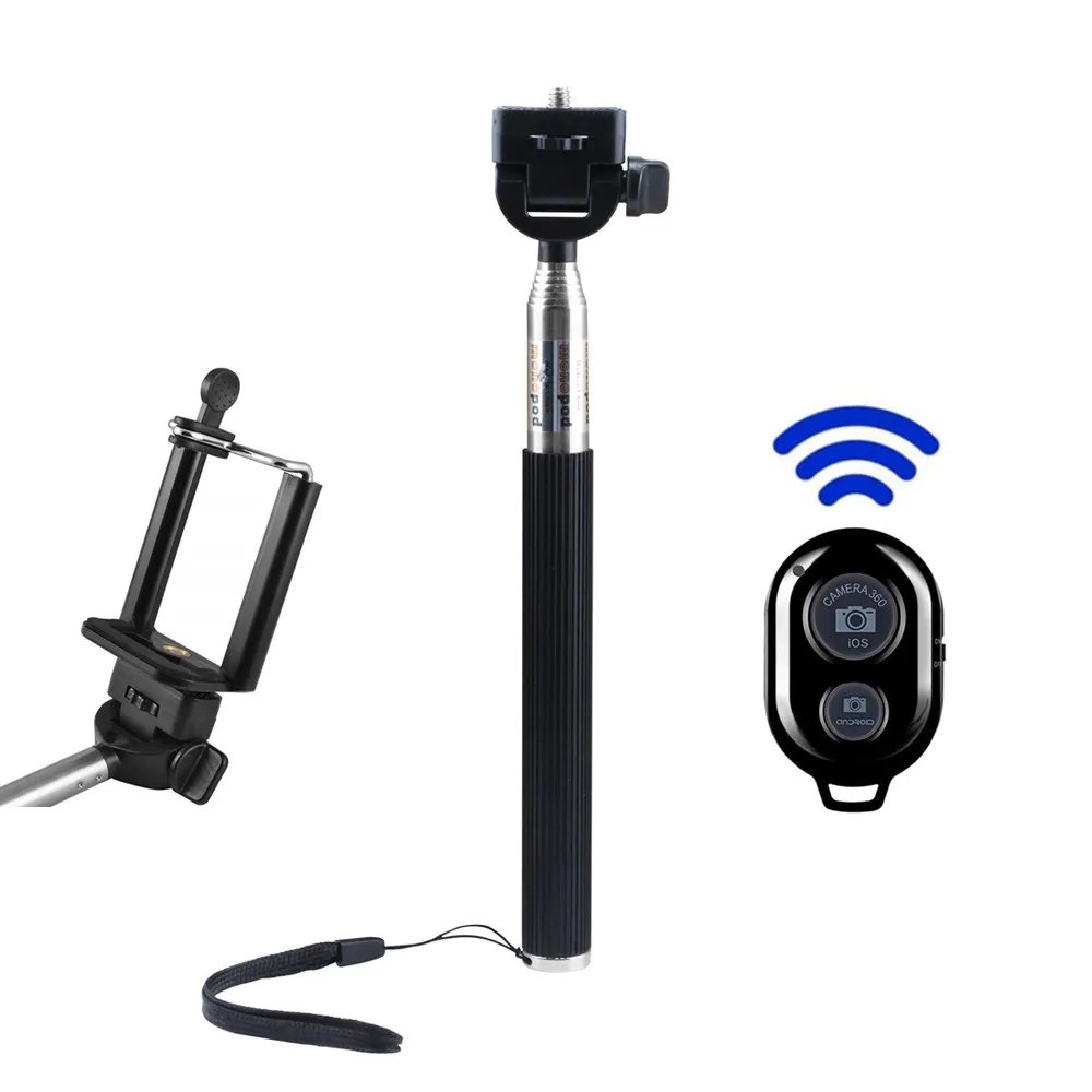 Selfie Stick Tripod Selfie Stick Bluetooth Stick Battery Remote Control