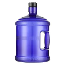 Hand-Held PC Bottled Water Household Plastic Pumping Bucket Play Purified Water Bucket Small Thick with Lid 7.5L