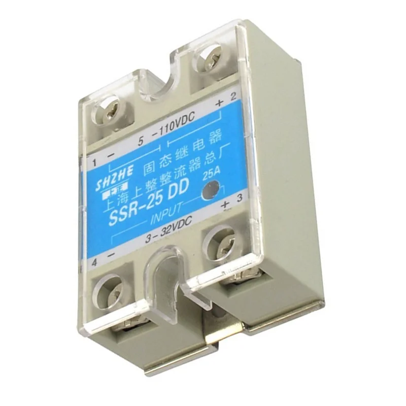 SSR-25 DD DC, твердотельный релейный модуль DC 3-32 V DC 5-110 V DC