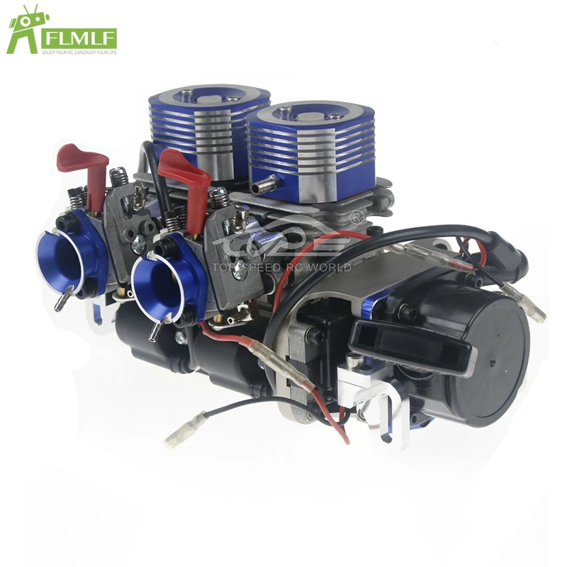 58CC Gasoline Engine Double Cylinders Fit for Zenoah CY RCMK