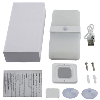 

Two Color Rechargeable Magnetic Motion Sensor Led Cabinet Light