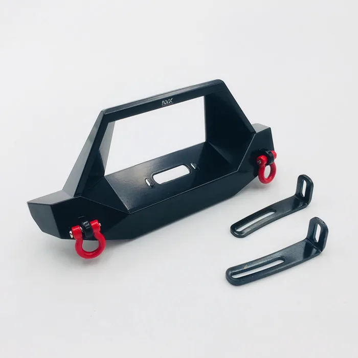KYX гоночный металлический передний бампер для 1/10 RC Гусеничный автомобиль Axial SCX10 II
