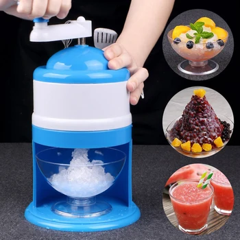 

DIY Ice Crusher Manual Multifunction Ice slush Maker Home Snow Cone Smoothie Ice Block Making Machine Ice Shaver Kitchen Tools