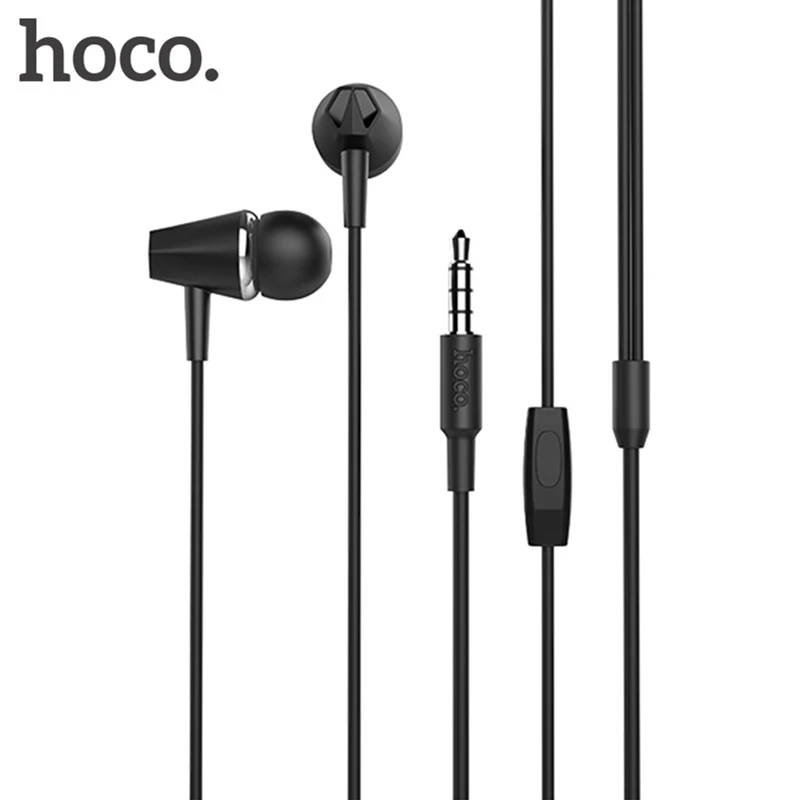 Беспроводное зарядное устройство HOCO M34 3 5 мм Jack проводные наушники Стерео тяжелый