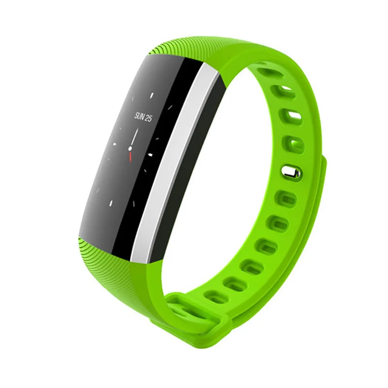 Смарт-часы для мужчин, смарт-браслет 0,9", фитнес-трекер, умные часы, кровяное давление, спортивный браслет, умный спортивный браслет, пульсометр pk b57 - Цвет: Зеленый
