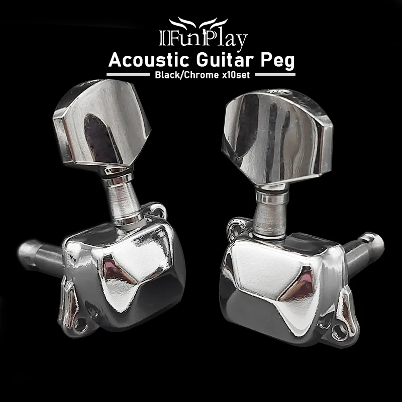 Guitar String Peg Locking Tuners Tuning Pegs 6l Guitar String Tuning